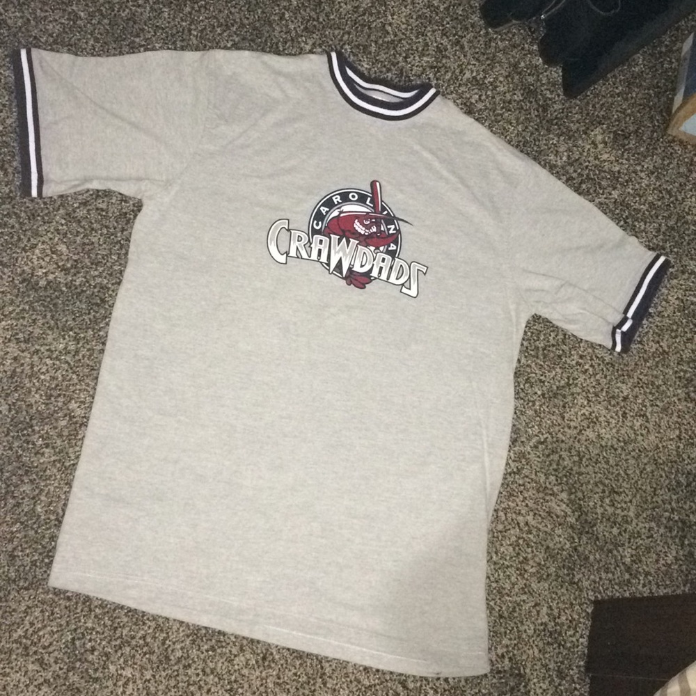 Men’s Carolina Crawdads tee